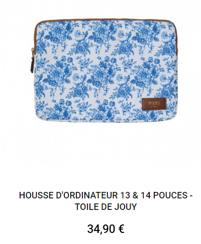 Housse d'ordinateur portable 13 et 14 pouces